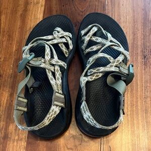 Chaco Olive and Black Performance Sandals